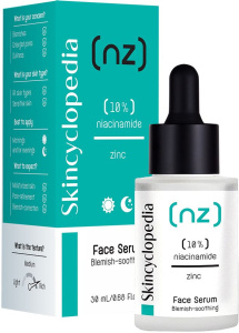 Skincyclopedia Blemish-Soothing Face Serum With 10% Niacinamide (30mL)