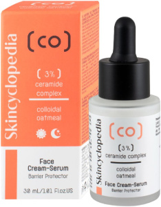 Skincyclopedia Moisturizing Face Cream-Serum With 3% Ceramide Complex (30mL)