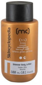 Skincyclopedia Shimmer Body Lotion With 5% Firming Complex (300mL)