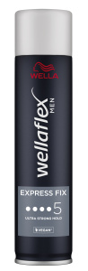Wella Wellaflex Men Express Fix Ultra Strong Hair Spray (250mL)