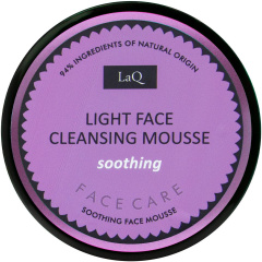 LaQ Face Wash Mousse Forget Me Not Solid (40g)