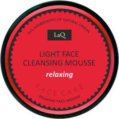 LaQ Face Wash Mousse Praline Relaxing Solid (40g)