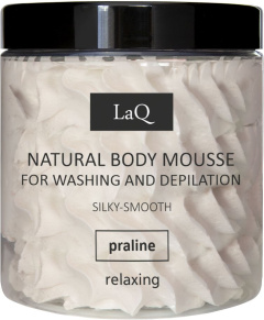 LaQ Body Wash Mousse 3in1 Praline Relaxing Solid (100g)