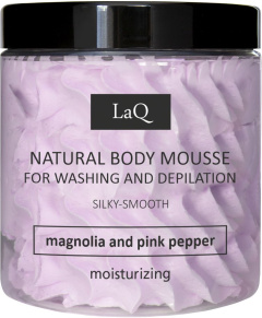 LaQ Body Wash Mousse 3in1 Magnolia & Pink Pepper Solid (100g)