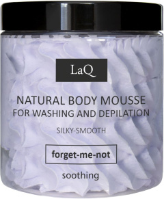 LaQ Body Wash Mousse 3in1 Forget Me Not Solid (100g)