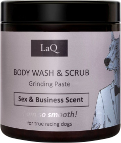 LaQ Shower Gel Scrub Sex & Business Solid (220g)