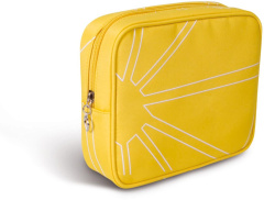 Donegal Cosmetic Bag Yellow 17×16x6cm