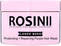 Rosinii Blonde Boost Protecting + Repairing Purple Hair Mask (250mL)