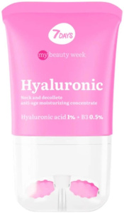 7DAYS My Beauty Week Hyaluronic Neck & Decollete Anti-Age Moisturizing Concentrate Hyaluronic Acid+B3 (80mL)