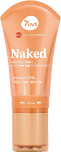 7DAYS My Beauty Week Naked Anti-Cellulite Contouring Body Cream Seaweed+Niacinamide (130mL)
