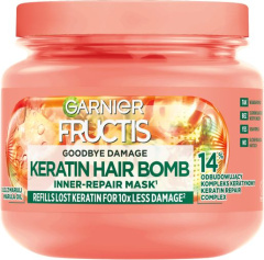 Garnier Fructis Goodbye Damage Keratin Hair Bomb Repairing Hair Mask (320mL)
