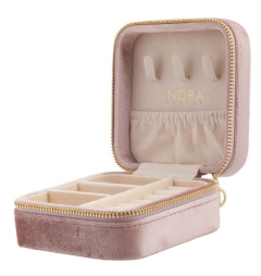 Nora Norway Jewelry Box Velvet Light Pink