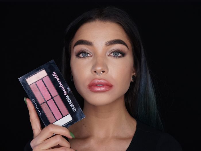  Color Drama Lip Contour Palette Blushed Bombshell : Beauty &  Personal Care